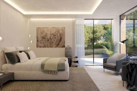 06-cala llamp-Luxurioese Neubauvilla-kaufen-bett