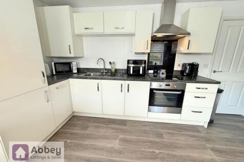 Open plan kitchen living area