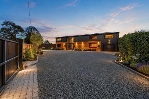 Front elevation dusk Indicative only CGI