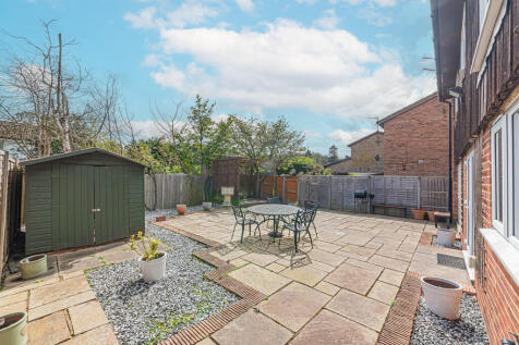 Paved Rear Garden