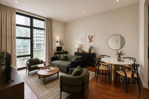 2 Bedroom Apartment | 2 Bathrooms | Exceptionally Large Private Terrace | Concierge | Canary Wharf Location A rare opportunity to rent a substantial two-bedroom, two-bathroom apartment with an impress