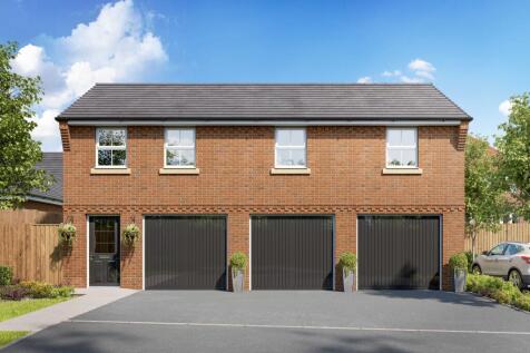 External computer generated image of the two bedroom Wincham coach house