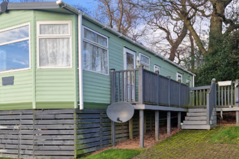 Exterior Of The Carnaby Ridgeway Holiday Caravan W
