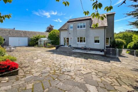 North Street, Dalry rear garden