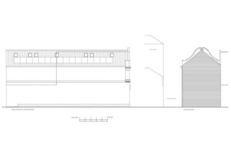 Proposed Rear and Side Elevations | 131 High Stree