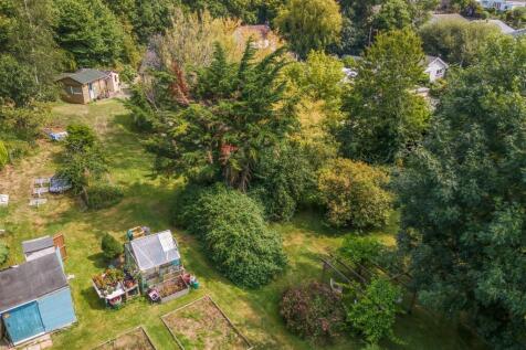Garden and grounds, aerial view