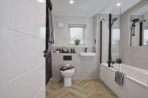 Show home bathroom