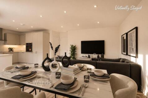 Staged Lounge Kitchen Diner