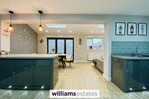 open plan kitchen