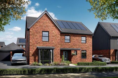 Computer generated image of the Manning 5 bedroom home at Ladden Garden Village