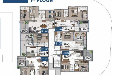 Block B - 1st Floor