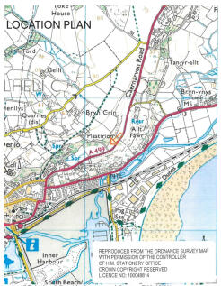 Location Plan -Bryn Crin Land