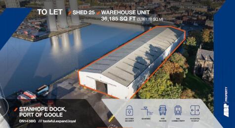 Warehouse to rent in goole