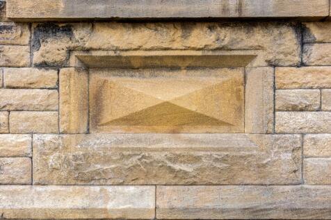 Carved Stone Lozenge