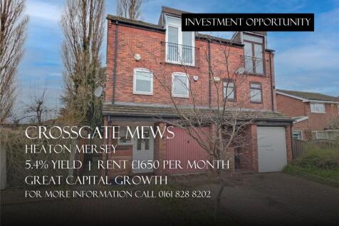 Crossgate Mews, Heaton Mersey, Stockport, SK4