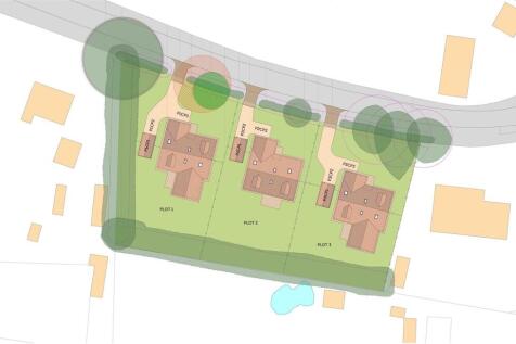 Kirkby Lane, Hunters Lodge building plots, Kirkby-