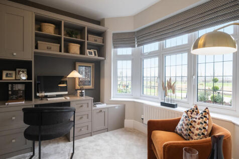 Home office of the Canterbury, a 4 bedroom house