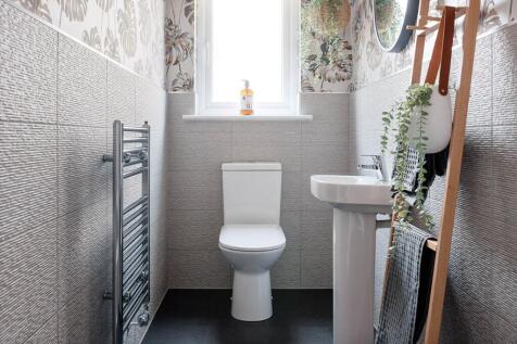 With a convenient downstairs toilet