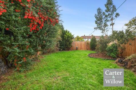 Private rear garden