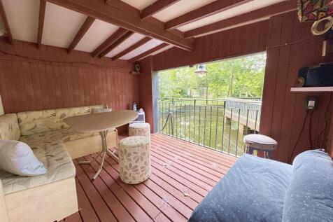 Summer House over Pond