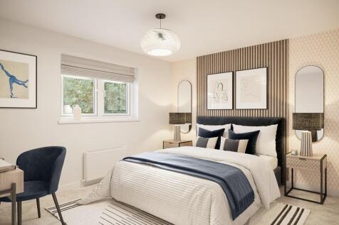 Bedroom 1 is light and spacious