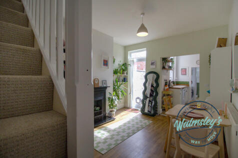 Rear sitting room & easy staircase to first floor