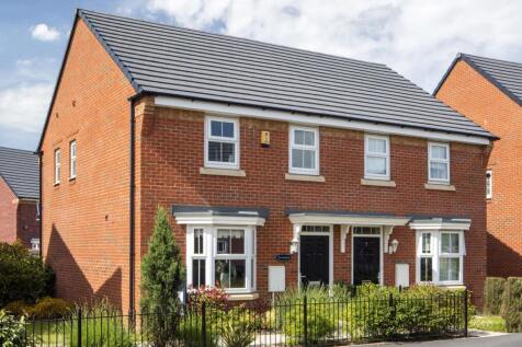 Outside view of 3 bedroom semi-detached Archford