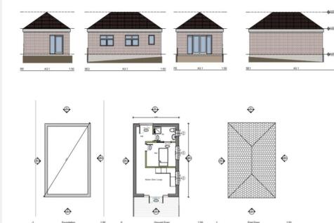 Plans for one bedroo