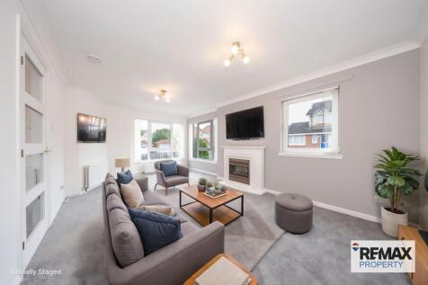 Living Room - virtually staged
