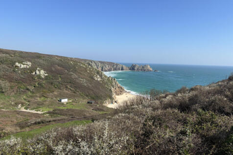 Porthcurno beach