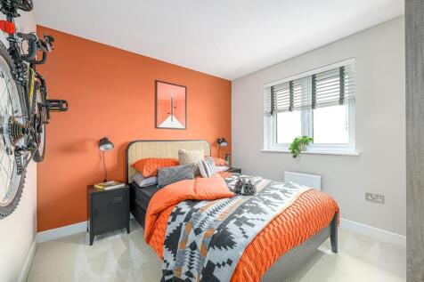 Bedroom 4 comfortably fits a double bed