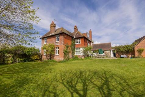 Garden view of the house in Spring