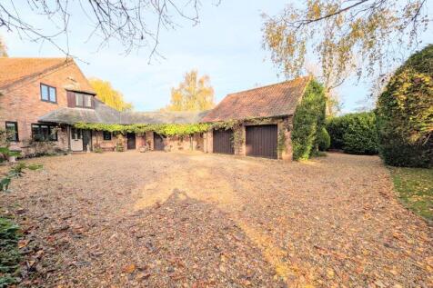Driveway and garages