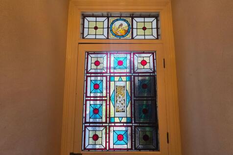 Porch Glass Stained Window