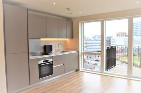 DELIGHTFUL property comprising of a large open plan kitchen with the living area which leads to the balcony, great sized bedroom with mirrored built-in wardrobe, a 3 piece family bathroom and a large