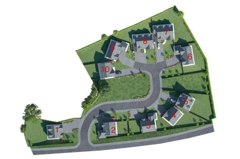 Dol Uchaf Site Layout