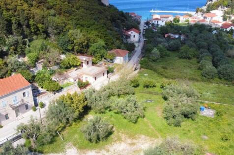 Aerial view of house