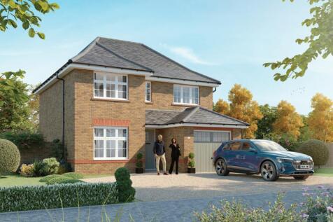 External CGI in brick of the Windsor, a 4 bedroom house