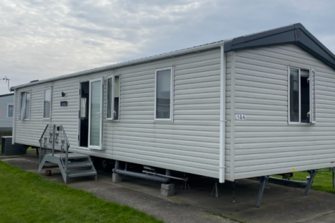 Exterior Of The Victory Stonewood Holiday Caravan