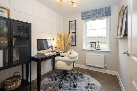 Home office in the 4 bedroom Alfreton