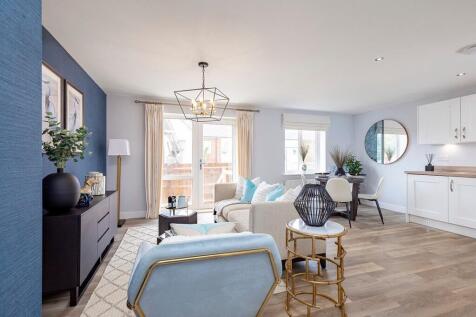 Open plan layout - typical Taylor Wimpey home
