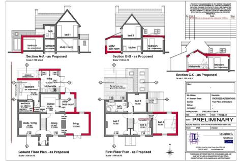 Potential 4 bed layout