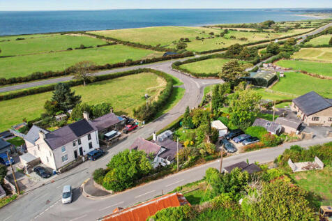 Aerial towards A499 and beyond