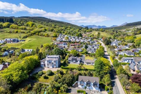 Aerial view of Kinneil towards north island