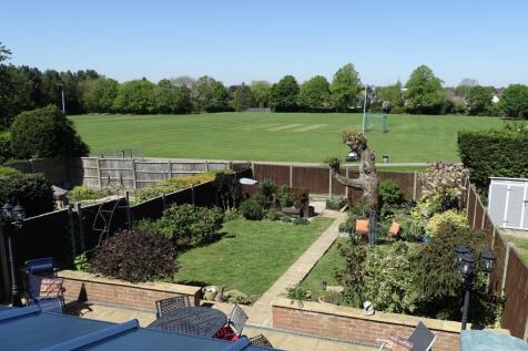 Back garden _ park view from Bedroom 2