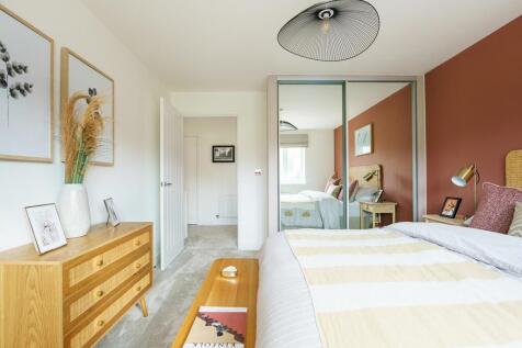 There's plenty of space for fitted wardrobes in all bedrooms