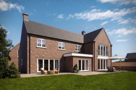 Secure rear garden opening onto the optional 1-acre paddock