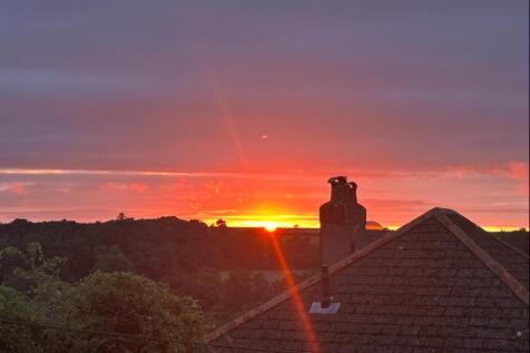 Sunset from the living area