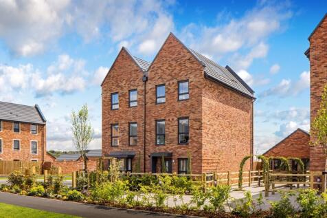 Outside view of the Wilington and Willesley homes at Orchards Rise Wichelstowe