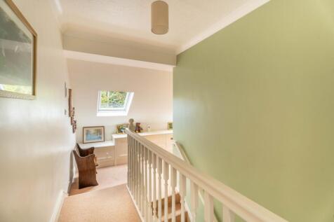 Stairs and large landing